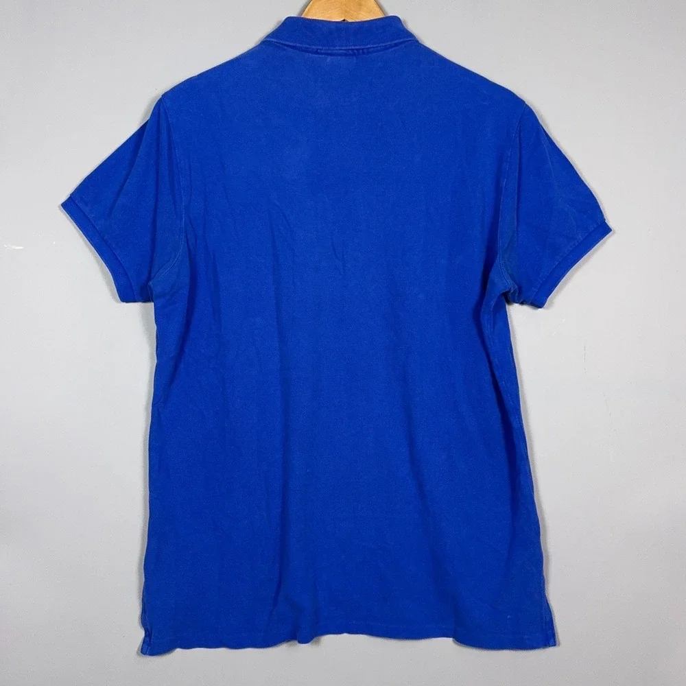 Polo Ralph Lauren Big Pony Polo Shirt Kids Size Large Blue Preppy